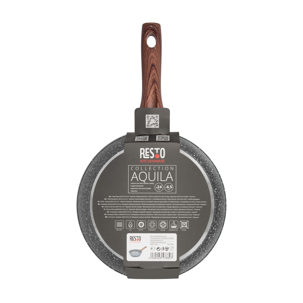 Сковорода Resto Aquila глибока 24 см (93052) - зображення 8