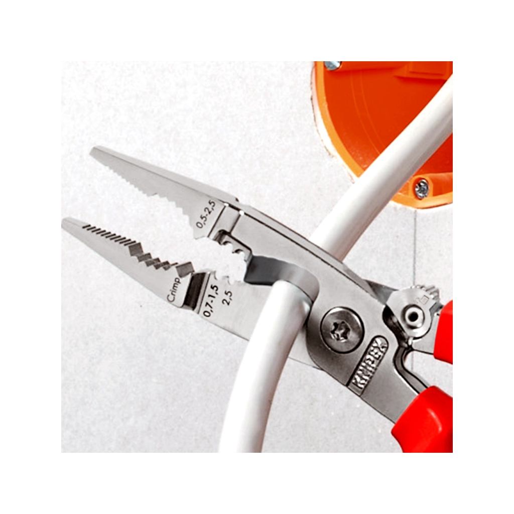 Плоскогубці KNIPEX електромонтажні (13 81 200) - изображение 4