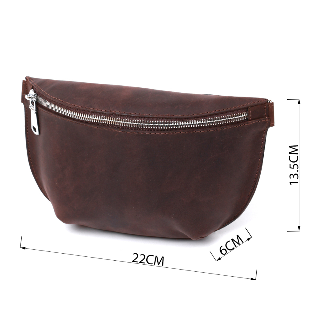 Сумка Shvigel Бананка Коричнева (16395) - зображення 3