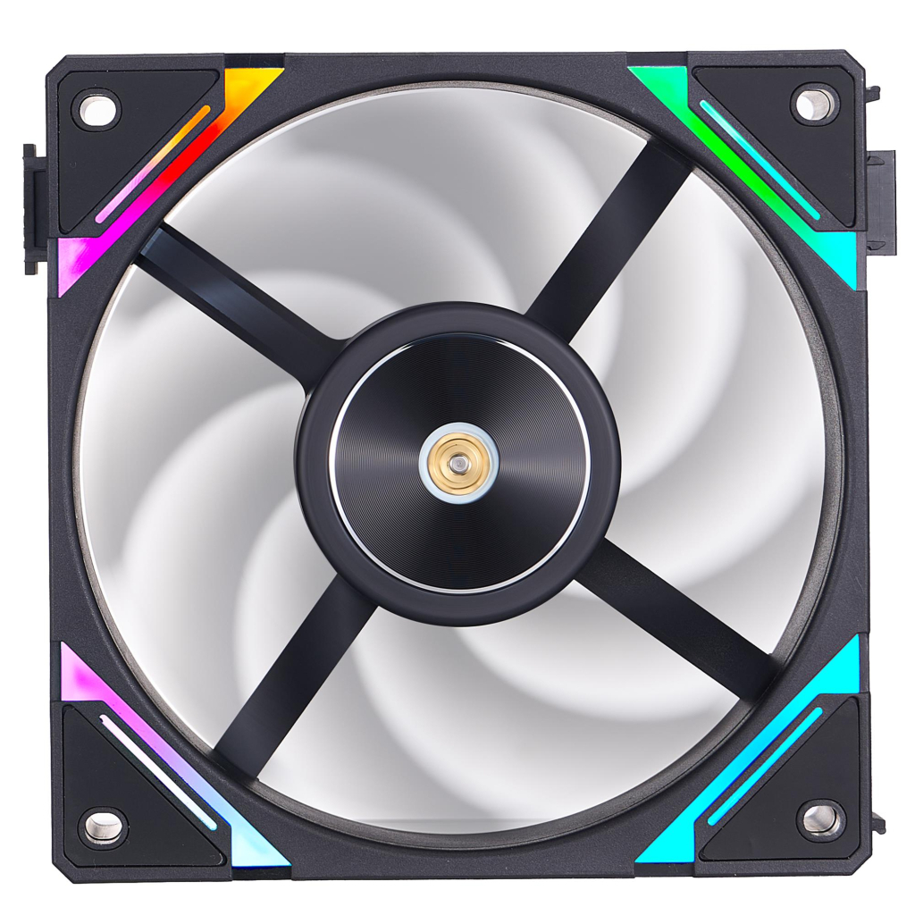 Кулер до корпусу 1stPlayer XF7 Black (XF7-BK-1IN1) - зображення 2