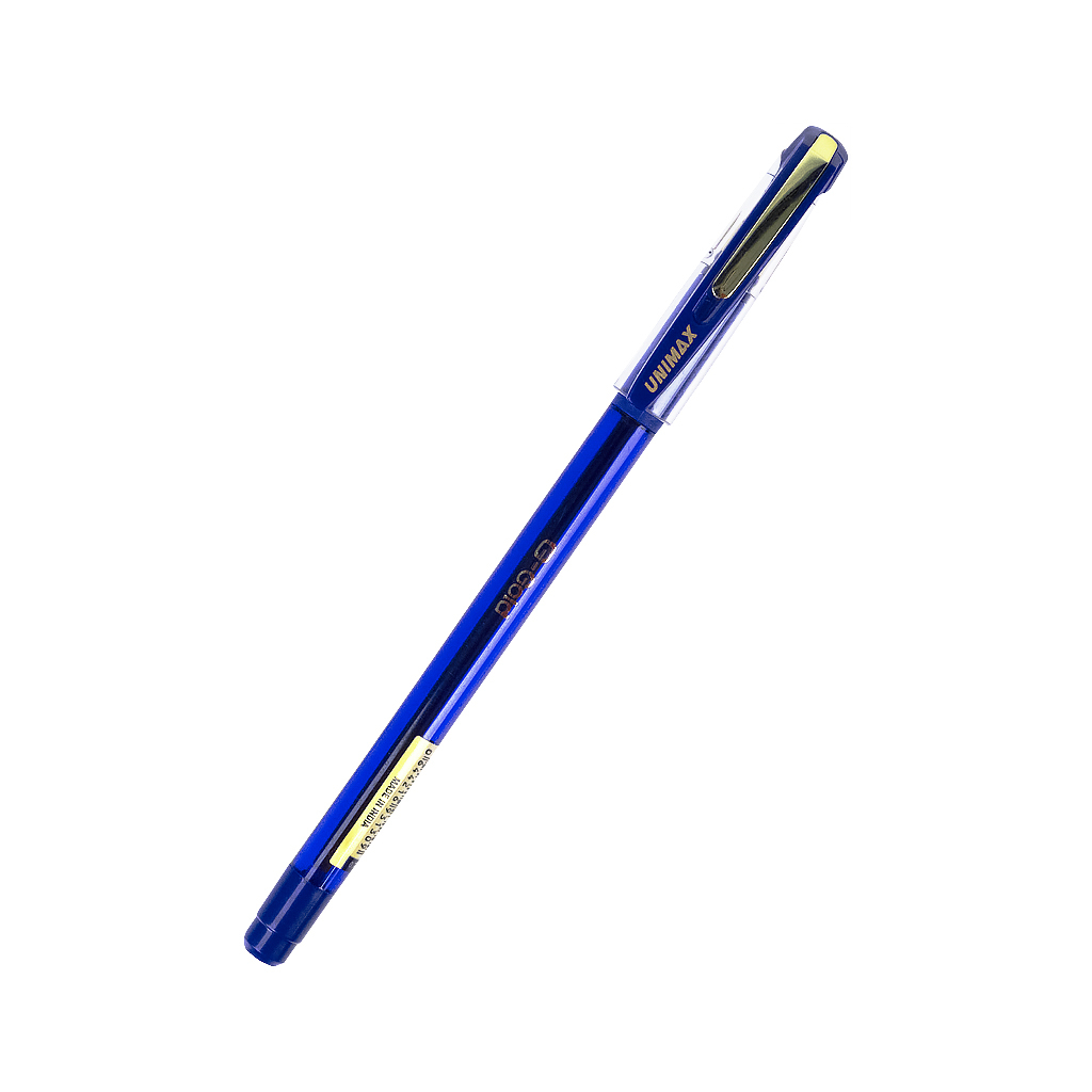 Ручка кулькова Unimax G-Gold, синя (UX-139-02) - зображення 2