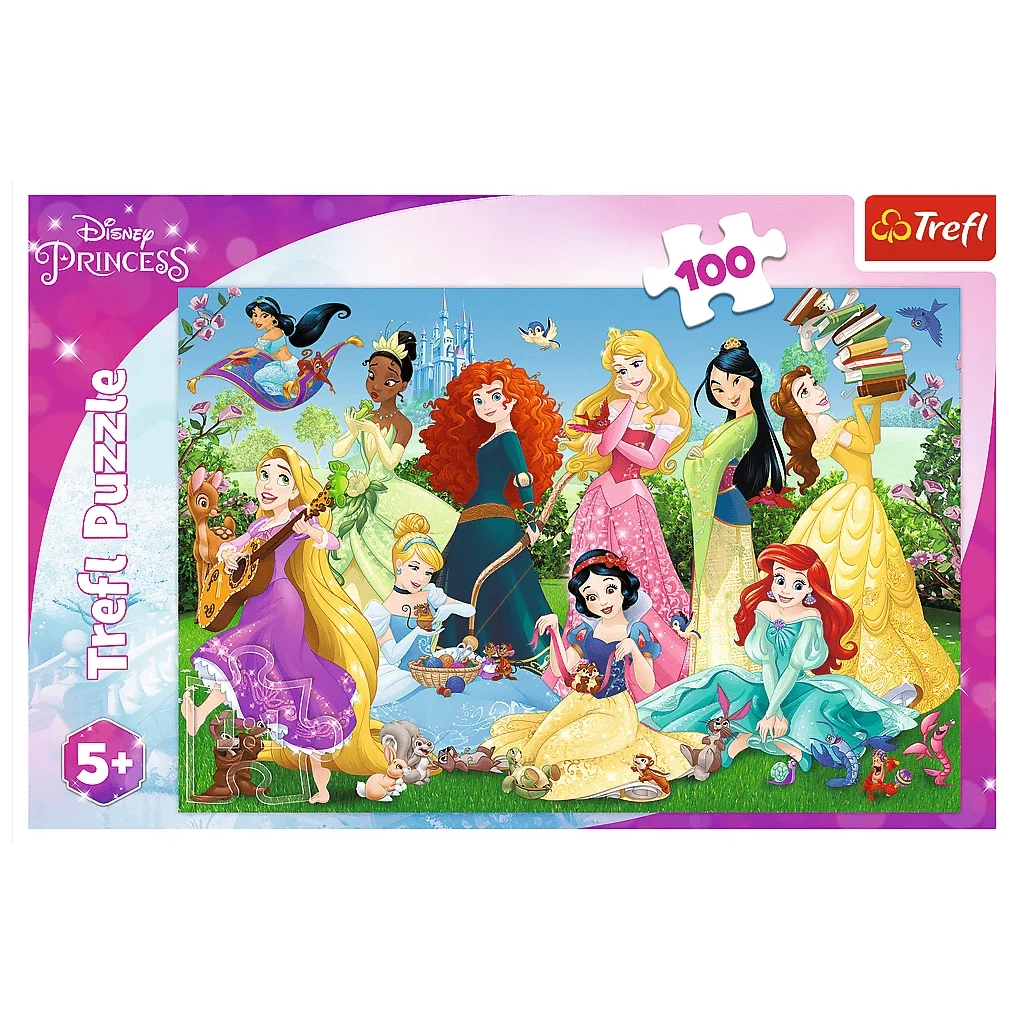 Пазл Trefl Princess Чарівні принцеси 100 елементів (5900511164176) - picture 3