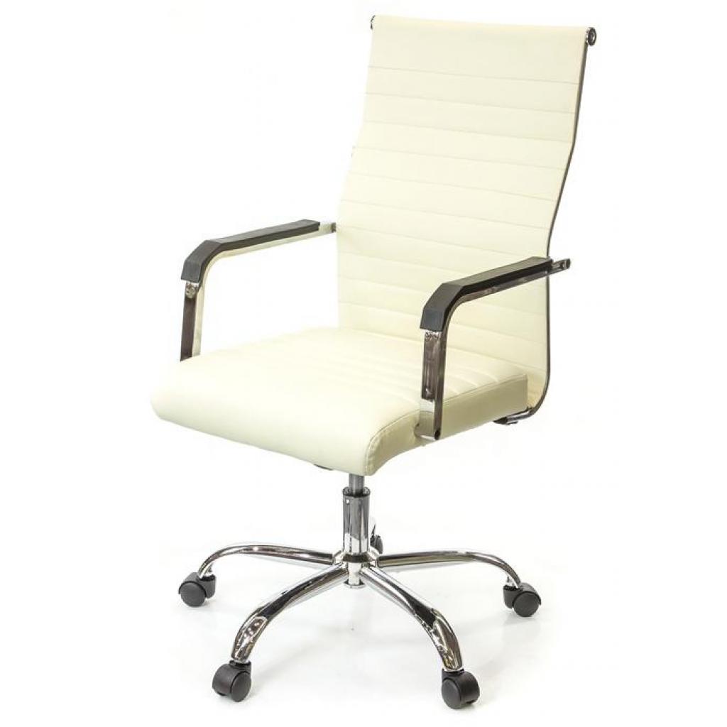 Офісне крісло Аклас Кап FX СН TILT Бежеве (09698) - зображення 1
