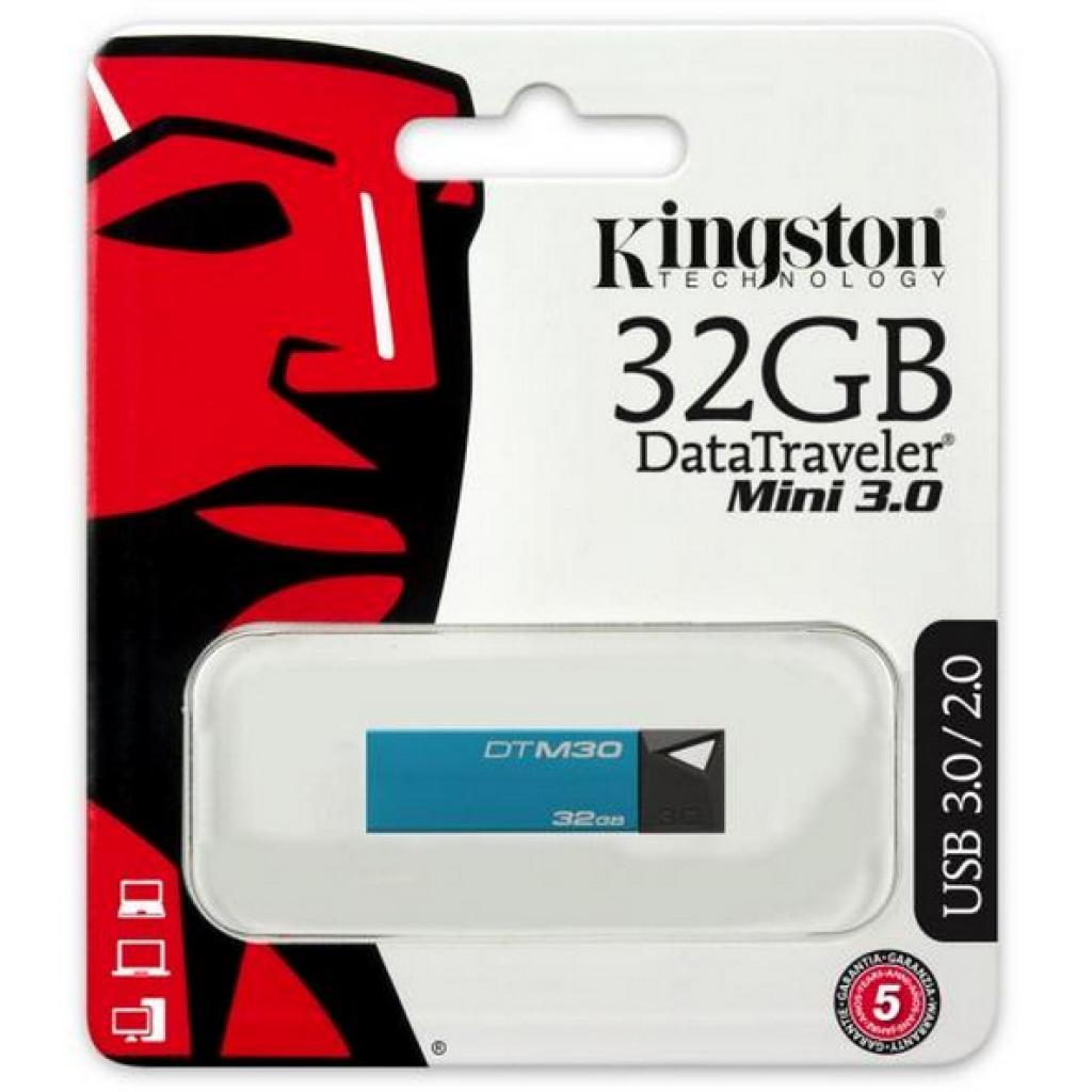USB флеш накопичувач Kingston 32Gb DataTraveler Mini 3.0 (DTM30/32GB) - зображення 3