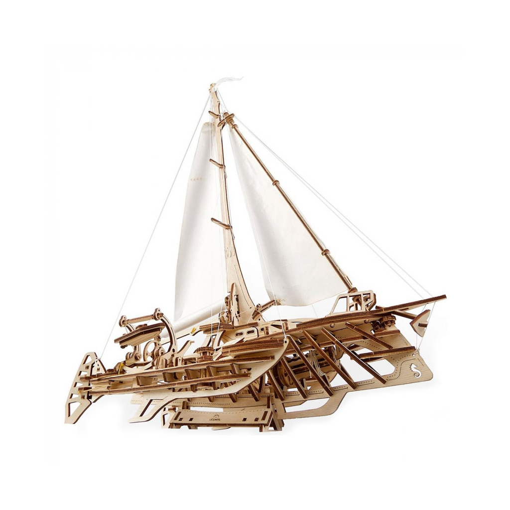 Збірна модель Ugears Тримаран Меріхобус (6333813) - зображення 2