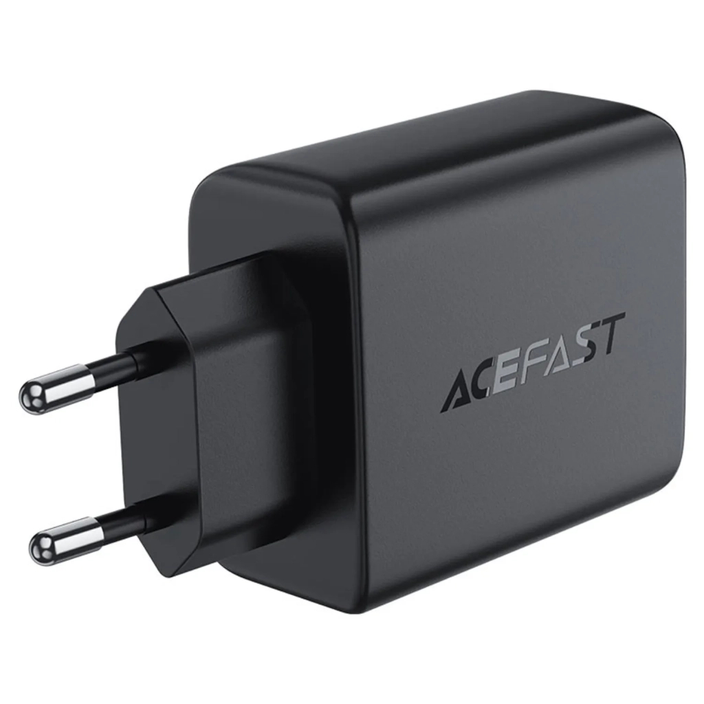 Зарядний пристрій Acefast 4xUSB 45W (2xUSB-C+2xUSB-A) Gan A61 Fast Charger Black (6974316282754) - зображення 2