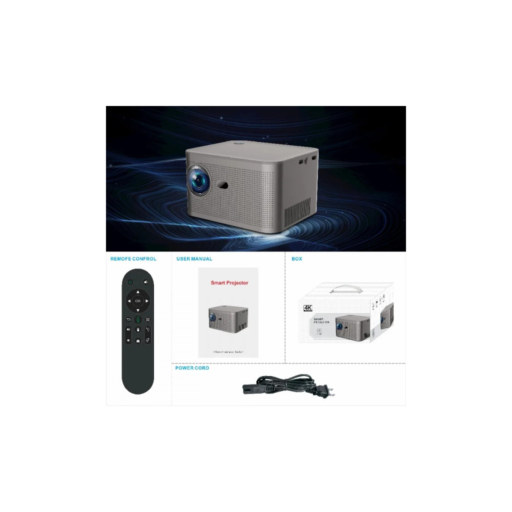 Проектор H96 MAX HY350 - зображення 4