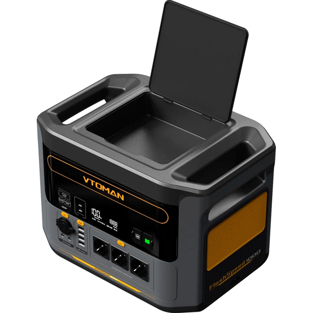 Зарядна станція Vtoman FlashSpeed 1000 PB-85 1000W 828Wh (FlashSpeed 1000) - зображення 6
