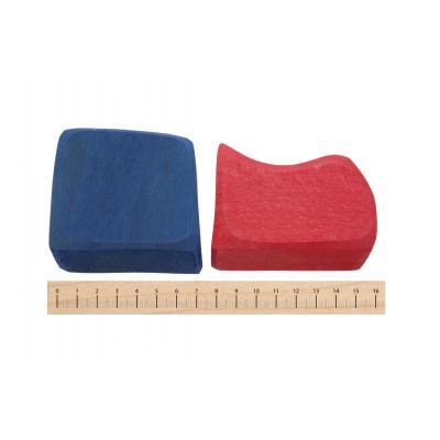 Конструктор Nic дерев'яний маленький кольоровий 17 ел. (NIC523288) - зображення 3