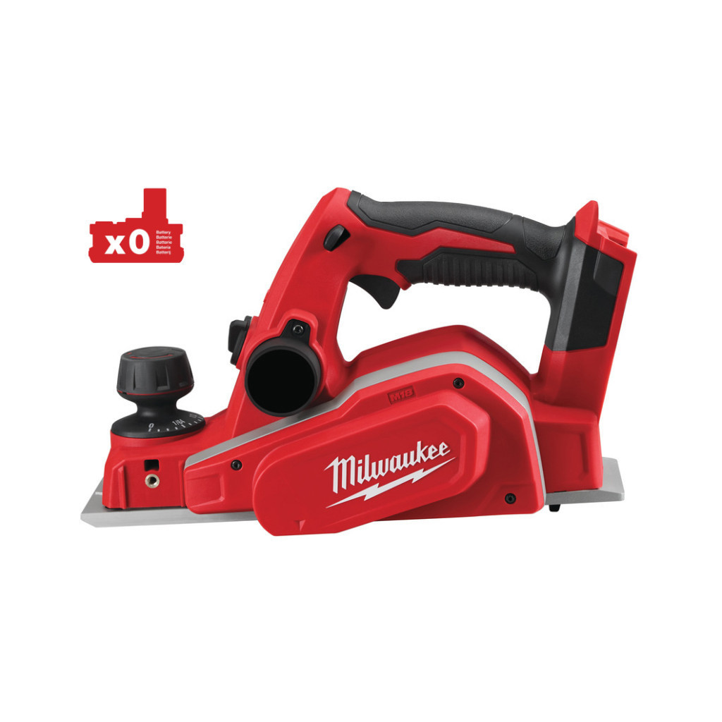 Електрорубанок Milwaukee M18 BP-0, 82мм (без АКБ та ЗП) (4933451113) - изображение 2