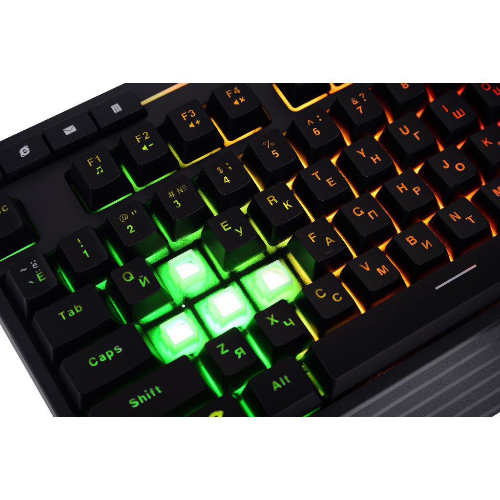 Клавіатура Ergo KB-612 USB Black - зображення 8