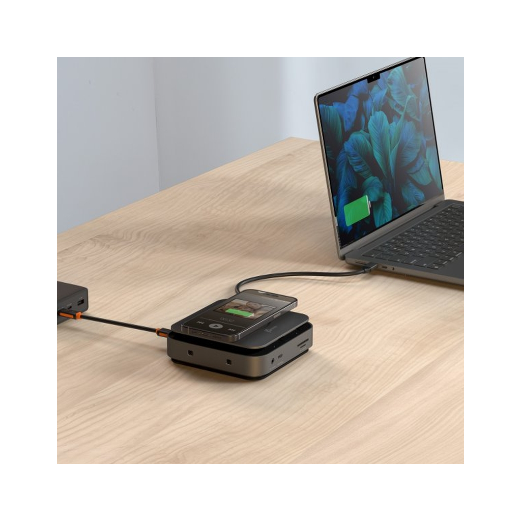 Порт-реплікатор J5create Dock-Station USB-C 10-in-1 (HDMI/PD/USB-A/USB-C/LAN) (JCD3199-N) - зображення 7