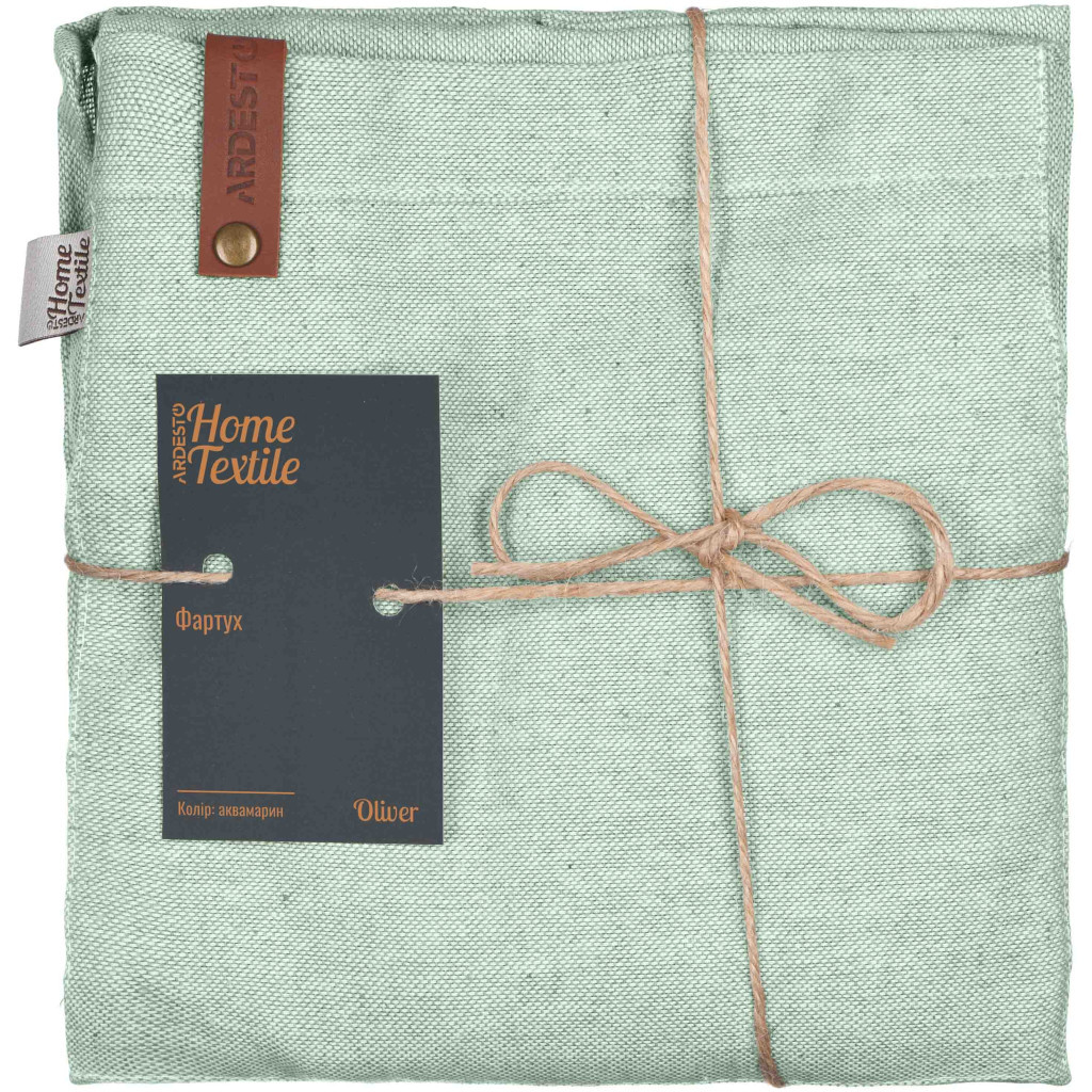 Фартух Ardesto Oliver, 100% бавовна, аквамарин (ART12OA) - зображення 4