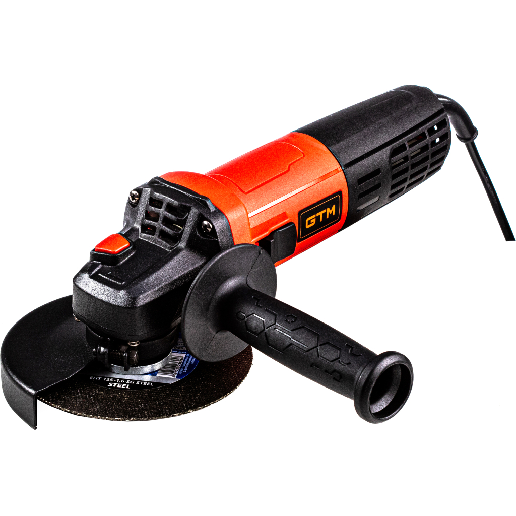 Шліфувальна машина GTM AG-125/900(M) 900Вт (F82319) - зображення 1