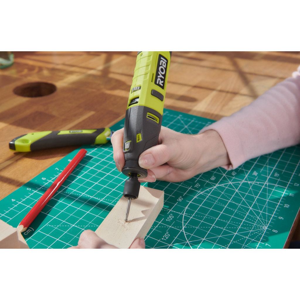 Гравер Ryobi акумуляторний RRT4-120GA15 4В, 1х2Ah, 15 аксесуарів, 0.23кг (5133005634) - зображення 4