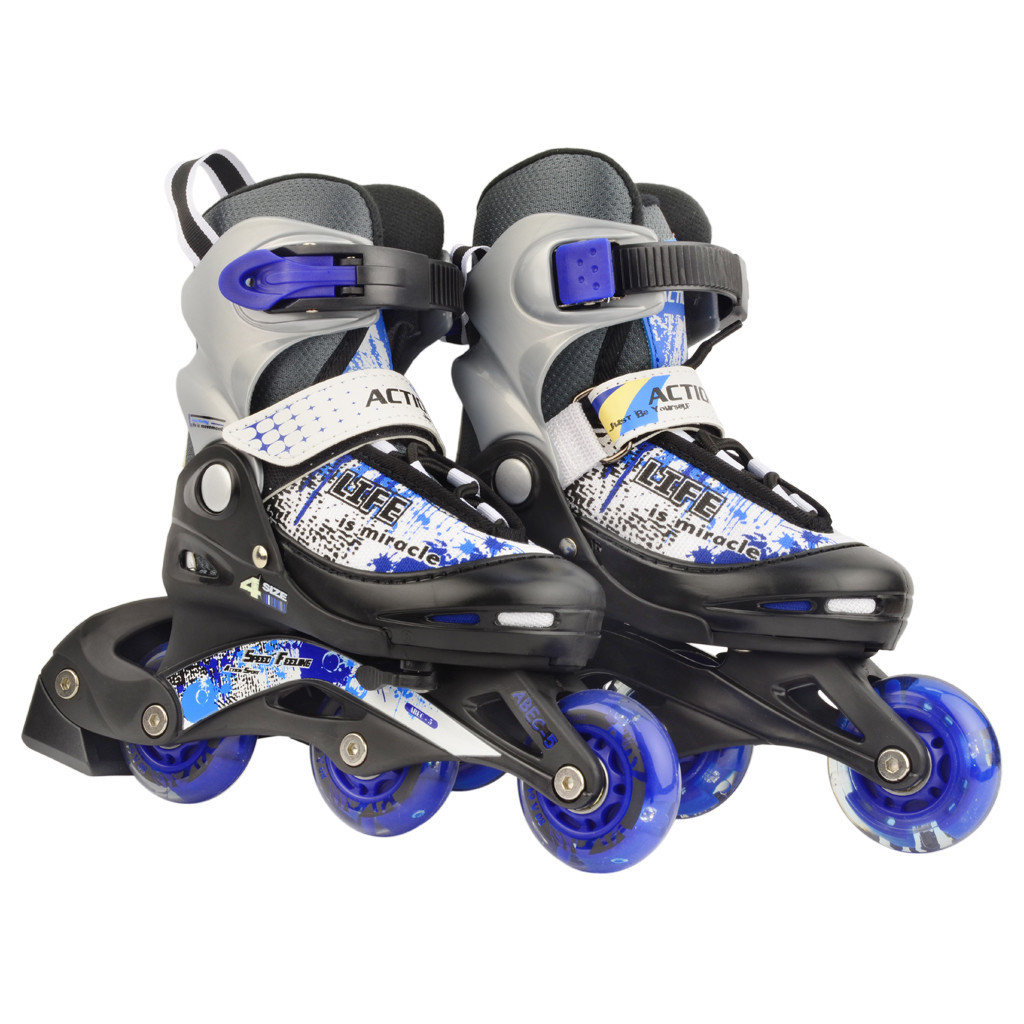 Роликові ковзани Action Zero Комплект Синій 26-29 (PW117CE308905/26-29) - изображение 2