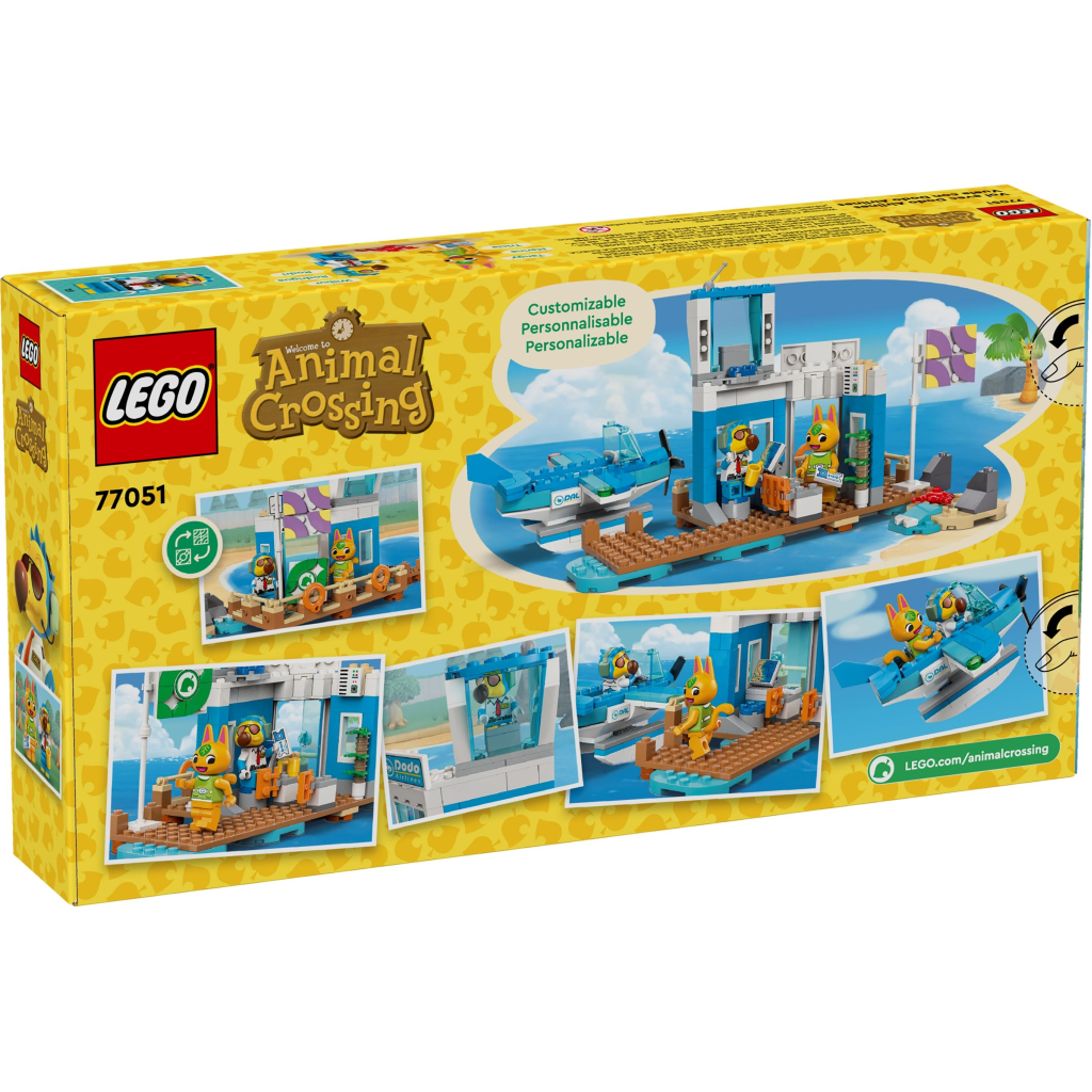 Конструктор LEGO Animal Crossing Літайте з Dodo Airlines (77051) - зображення 9