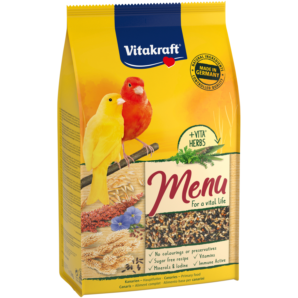 Корм для птахів Vitakraft Premium Menu 1 кг (4008239214508) - изображение 1