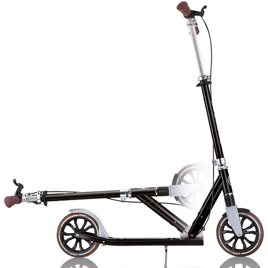 Самокат Globber NL205 Deluxe з ручним гальмом Чорний (685-120) - зображення 6