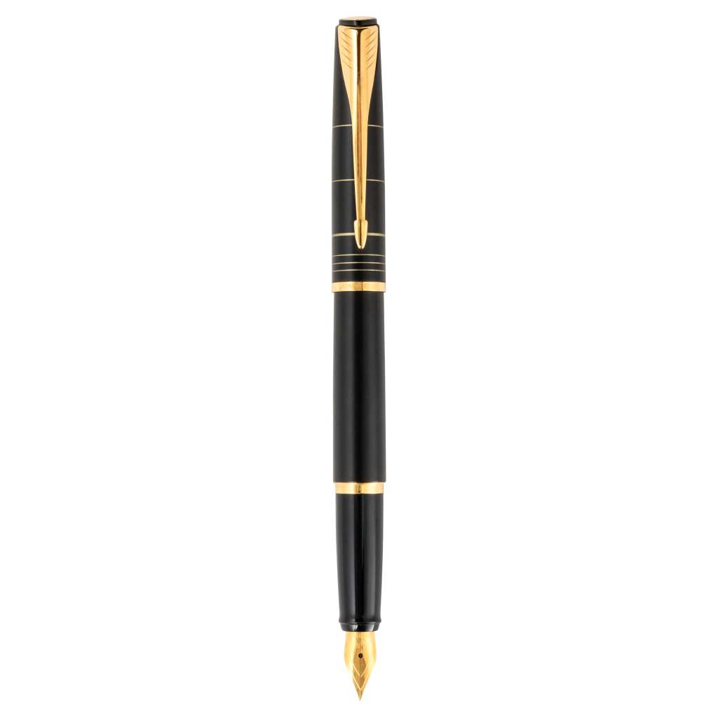 Ручка пір'яна Parker P РП Latitude F45Ч чорна (F45Ч) - зображення 1