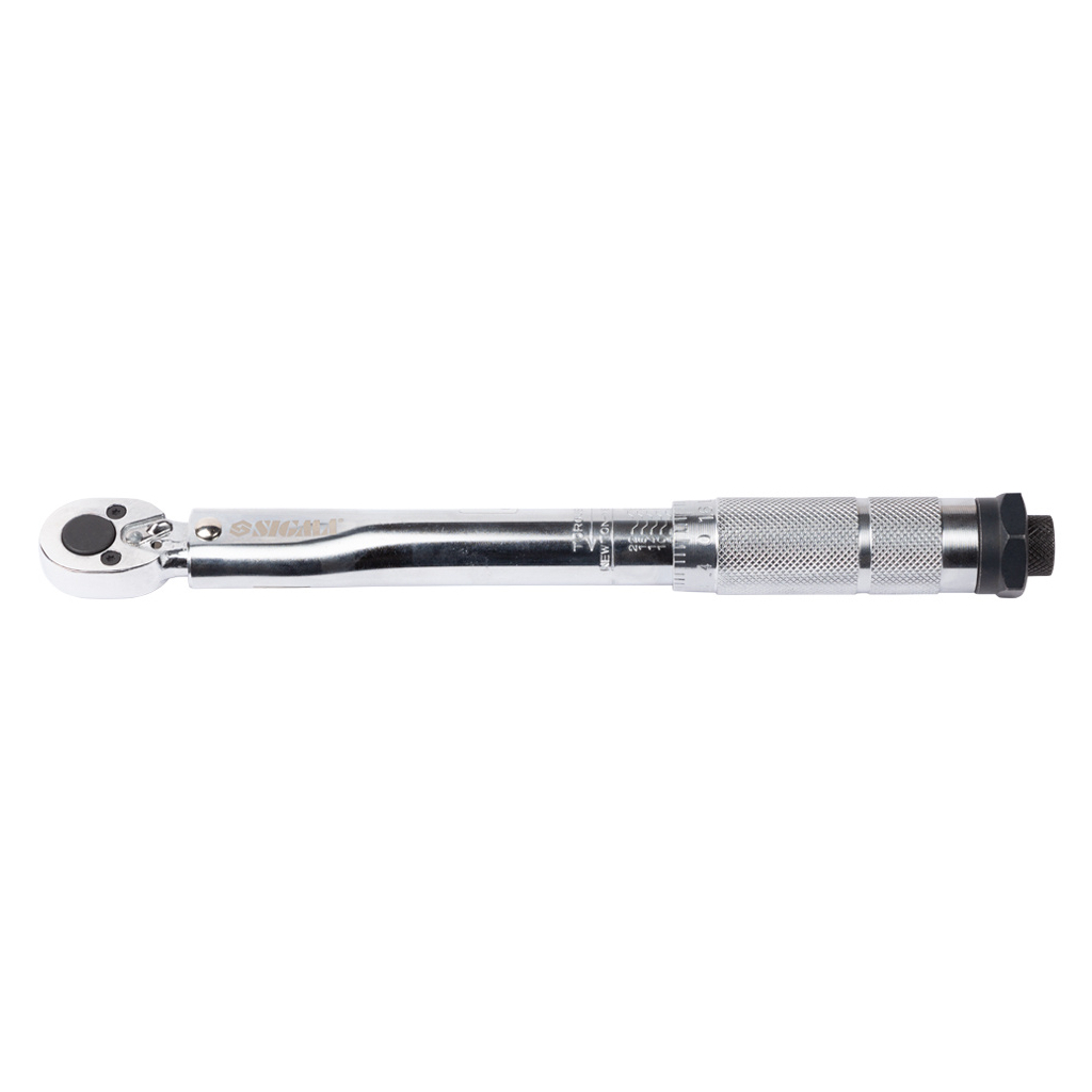 Ключ Sigma динамометричний 1/2" 28-210 Нм кейс (6049011) - зображення 1