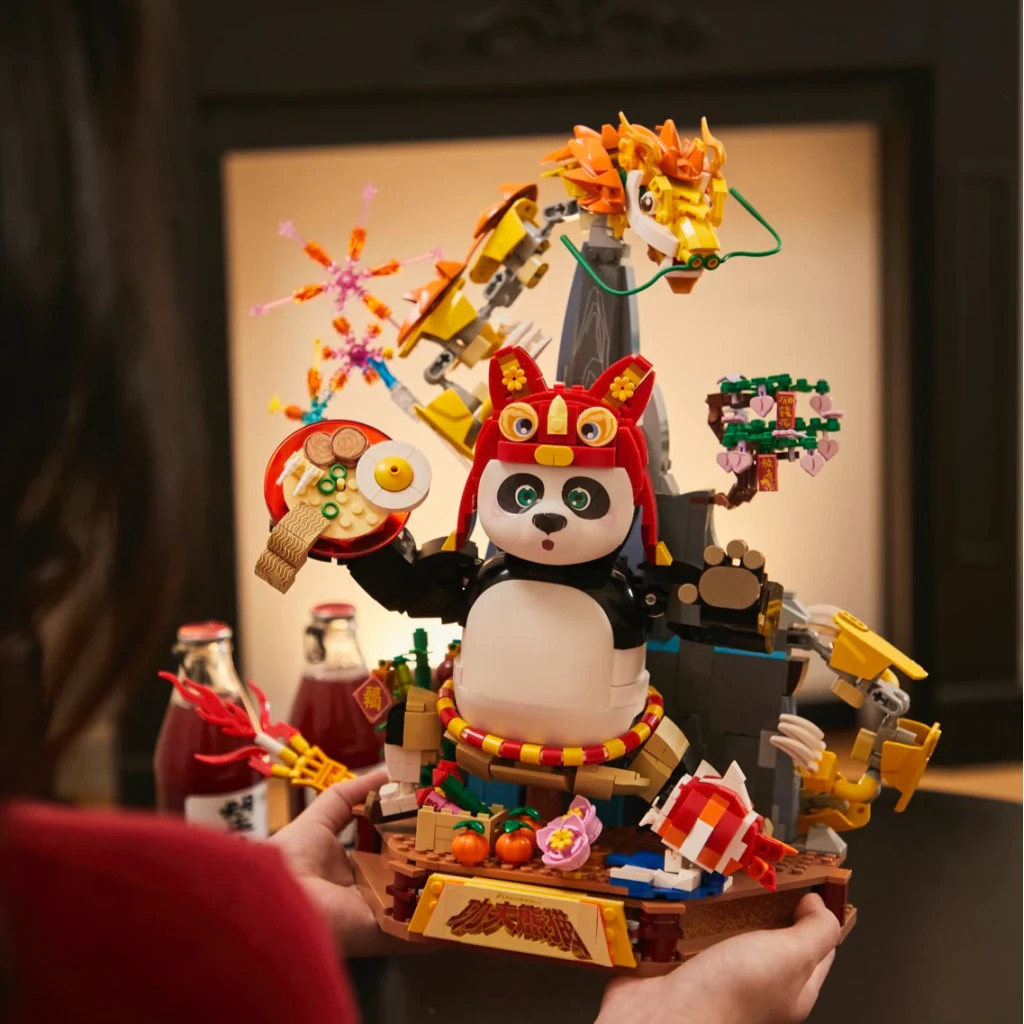 Конструктор Pantasy Kung Fu Panda: Воїн Дракона - Весняний фестиваль Спеціальне видання (86504) - зображення 3