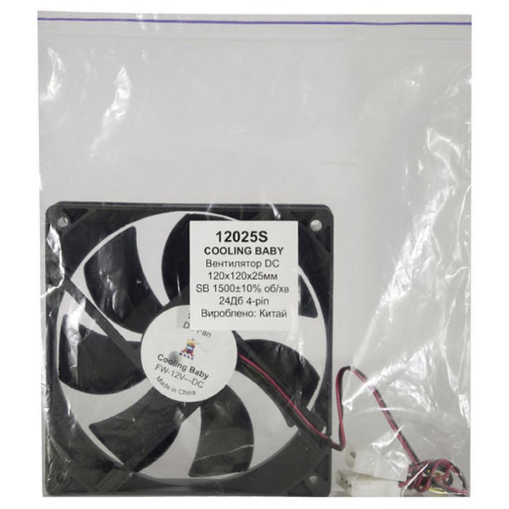 Кулер до корпусу Cooling Baby 12025S - зображення 4