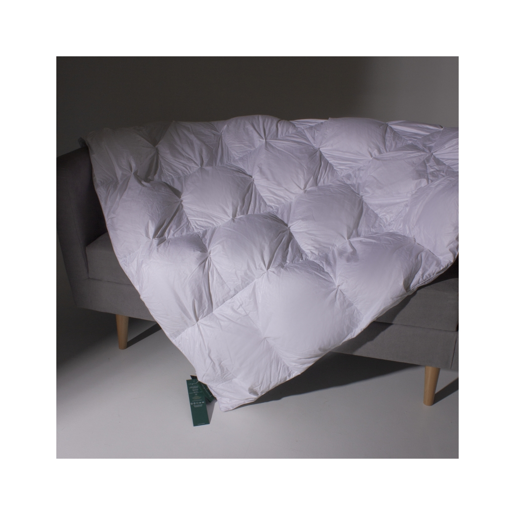 Ковдра MirSon Imperial Brilliance Демісезонна 100% пух 140х205 см (2200007177035) - зображення 6