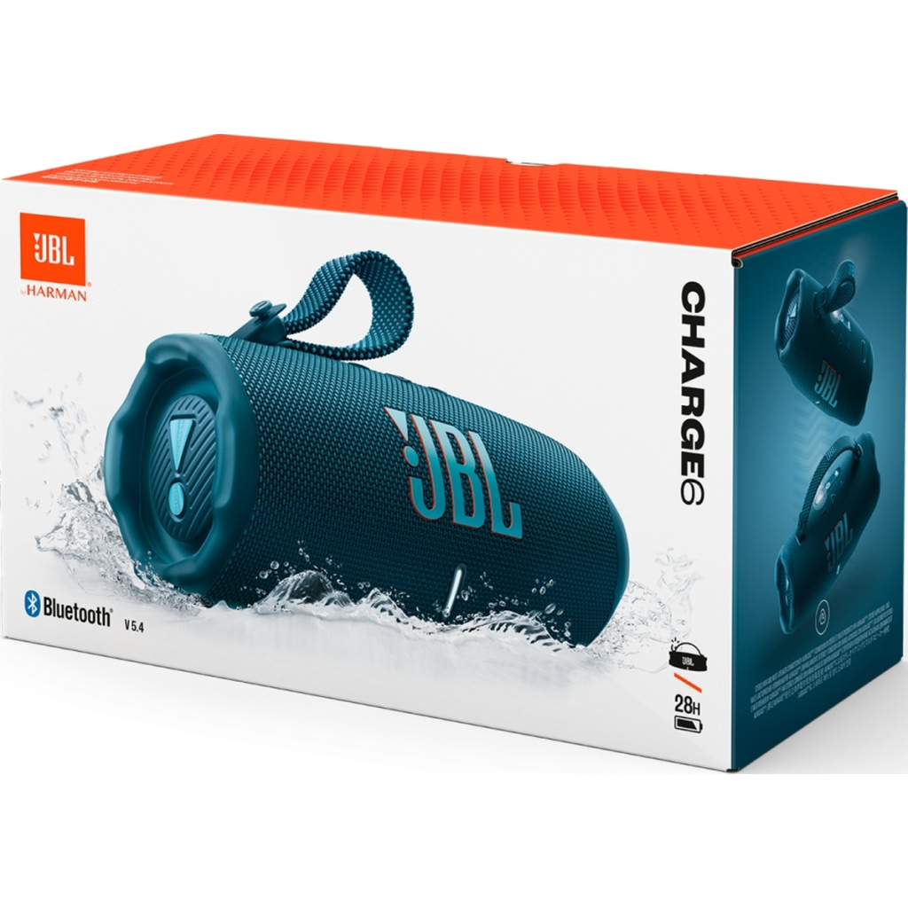 Акустична система JBL Charge 6 Blue (JBLCHARGE6BLU) - зображення 11