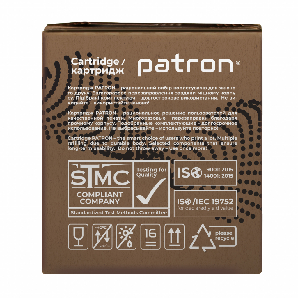 Картридж Patron HP CLJ CF400A BLACK GREEN Label (PN-201AKGL) - зображення 4