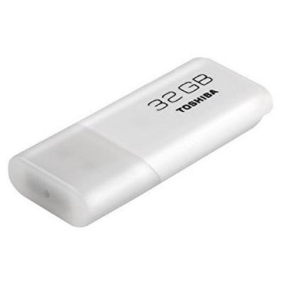 USB флеш накопичувач Toshiba 32GB Hayabusa White USB 2.0 (THN-U202W0320E4) - зображення 2