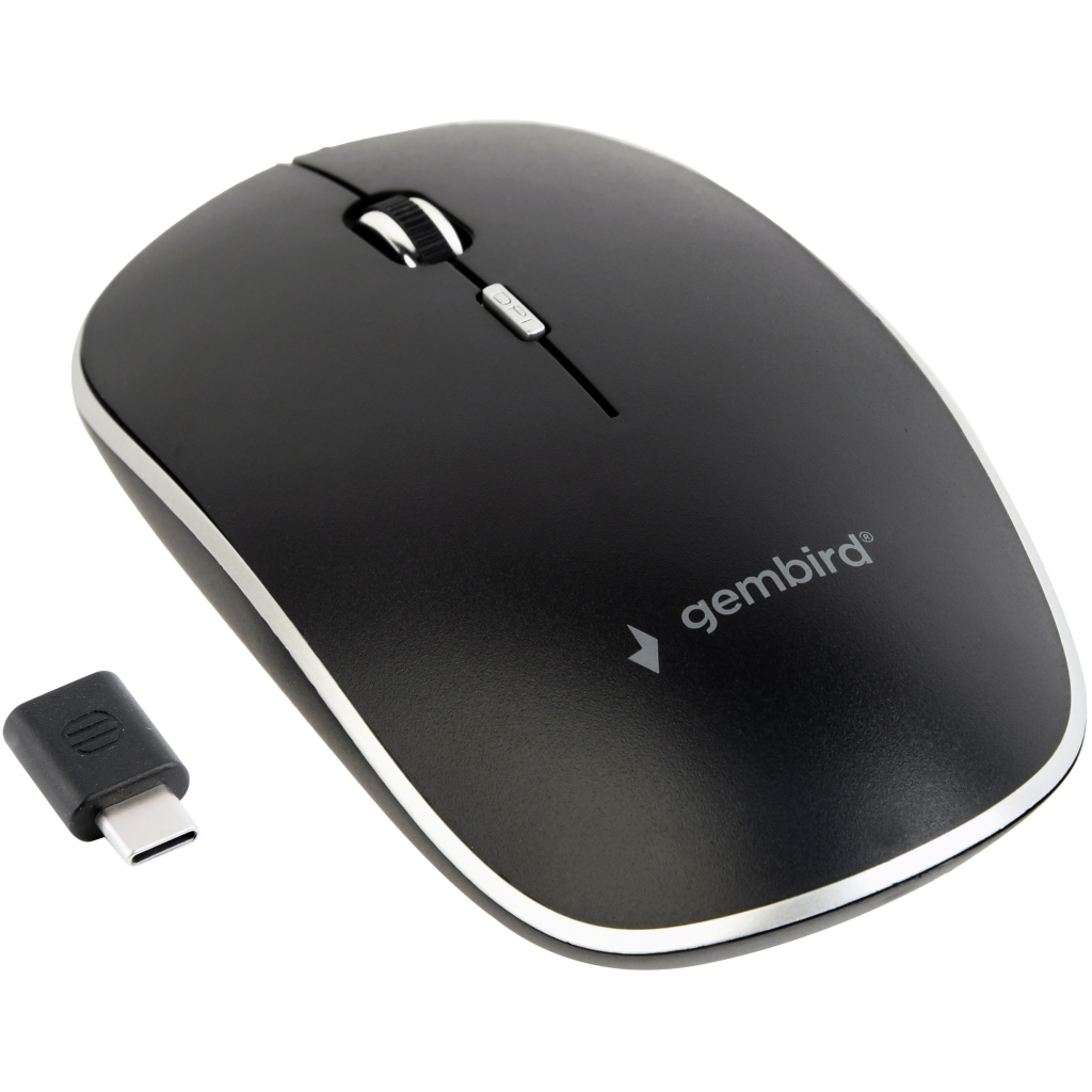 Мишка Gembird MUSW-4BSC-01 Wireless Black (MUSW-4BSC-01) - зображення 1