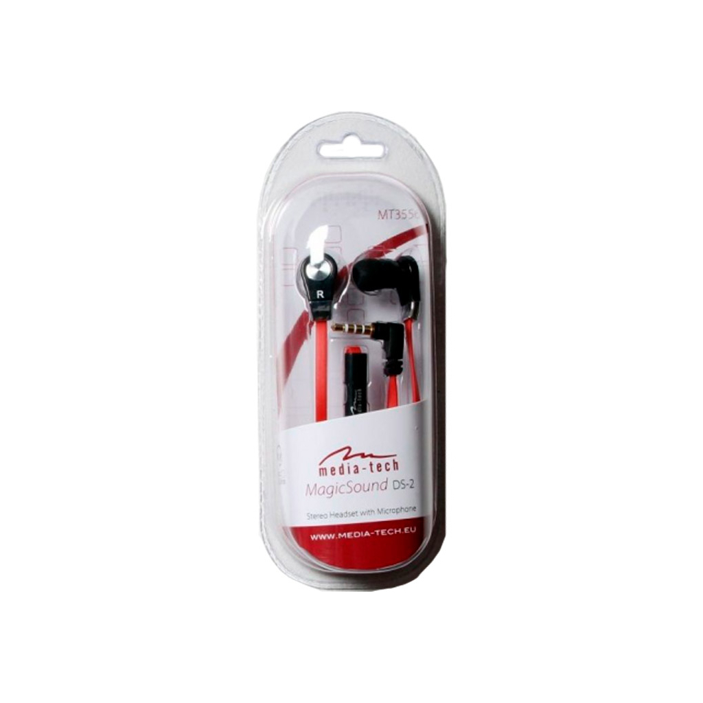Навушники Media-Tech Magicsound DS-2 Black-Red (MT3556R) - зображення 3
