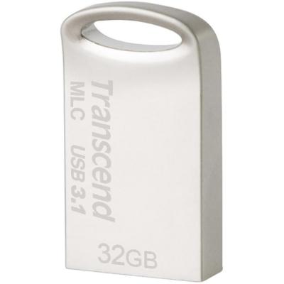 USB флеш накопичувач Transcend 32GB JetFlash 720 Silver Plating USB 3.1 (TS32GJF720S) - зображення 2