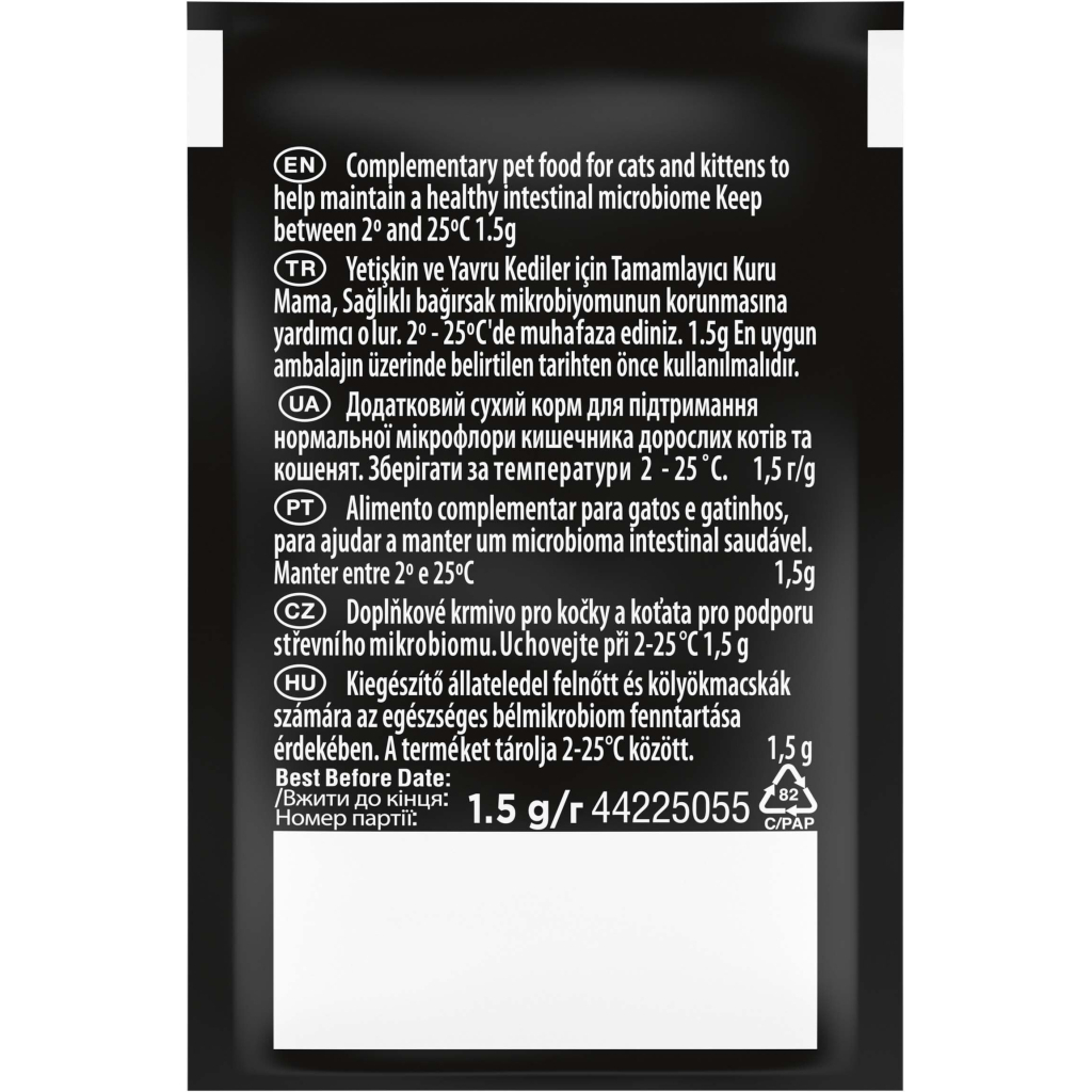 Пробіотична добавка для тварин Purina Pro Plan FortiFlora Plus Для котів і кошенят для підтримки нормальної мікрофлори кишківника 30 x 1.5 г (8445290507495) - изображение 3