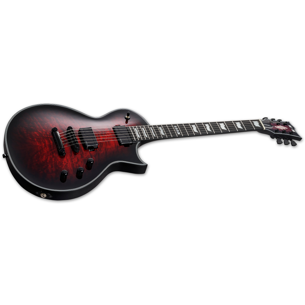 Електрогітара ESP E-II Eclipse QM See Thru Black Cherry Sunburst - зображення 2