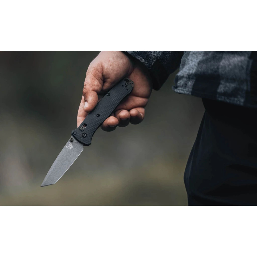 Ніж Benchmade Bailout Crater Black (537GY-03) - зображення 11