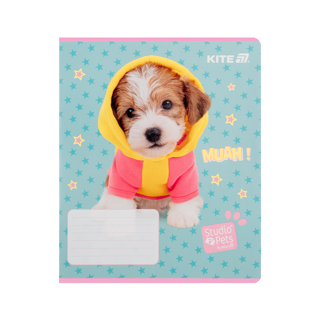 Зошит Kite Studio Pets, 12 аркушів, лінія (SP25-234) - изображение 9