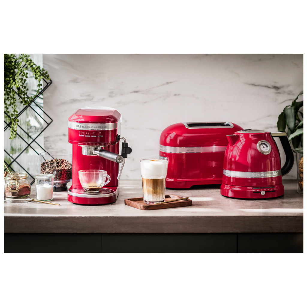 Ріжкова кавоварка еспресо KitchenAid 5KES6503EER - зображення 12