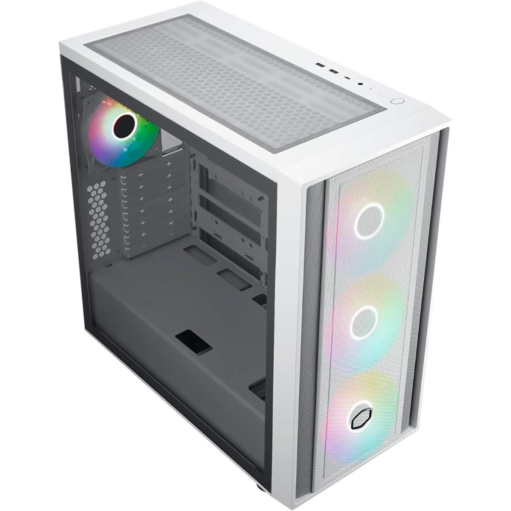Корпус CoolerMaster MasterBox 600 Lite White (MB600L-WGNN-S00) - зображення 6