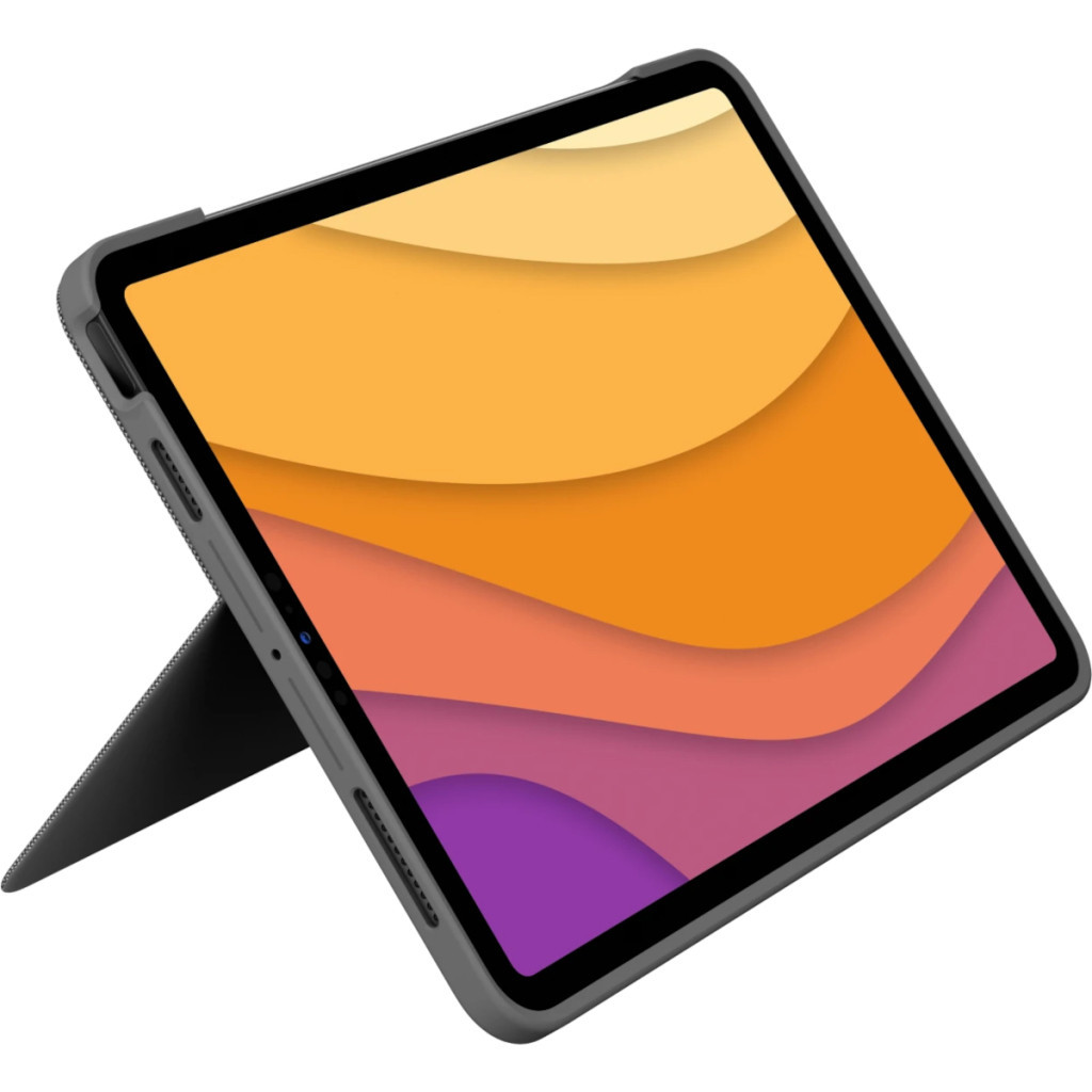 Чохол до планшета Logitech Combo Touch for iPad Air (4th, 5th generation) - GREY - US (L920-010272) - зображення 3