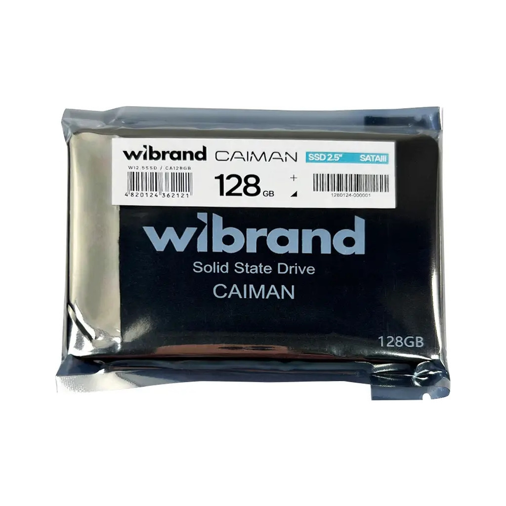 Накопичувач SSD 2.5" 128GB Caiman Wibrand (WI2.5SSD/CA128GB) - зображення 3