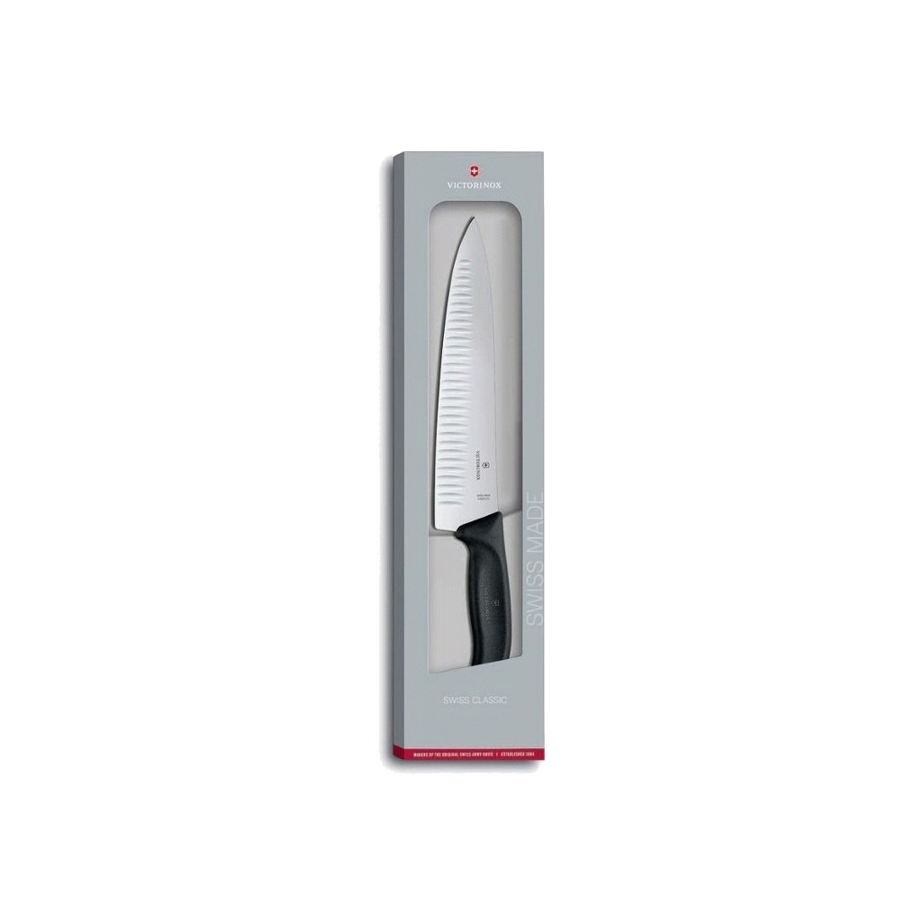 Кухонний ніж Victorinox SwissClassic Carving 25 см Black (6.8023.25G) - зображення 1