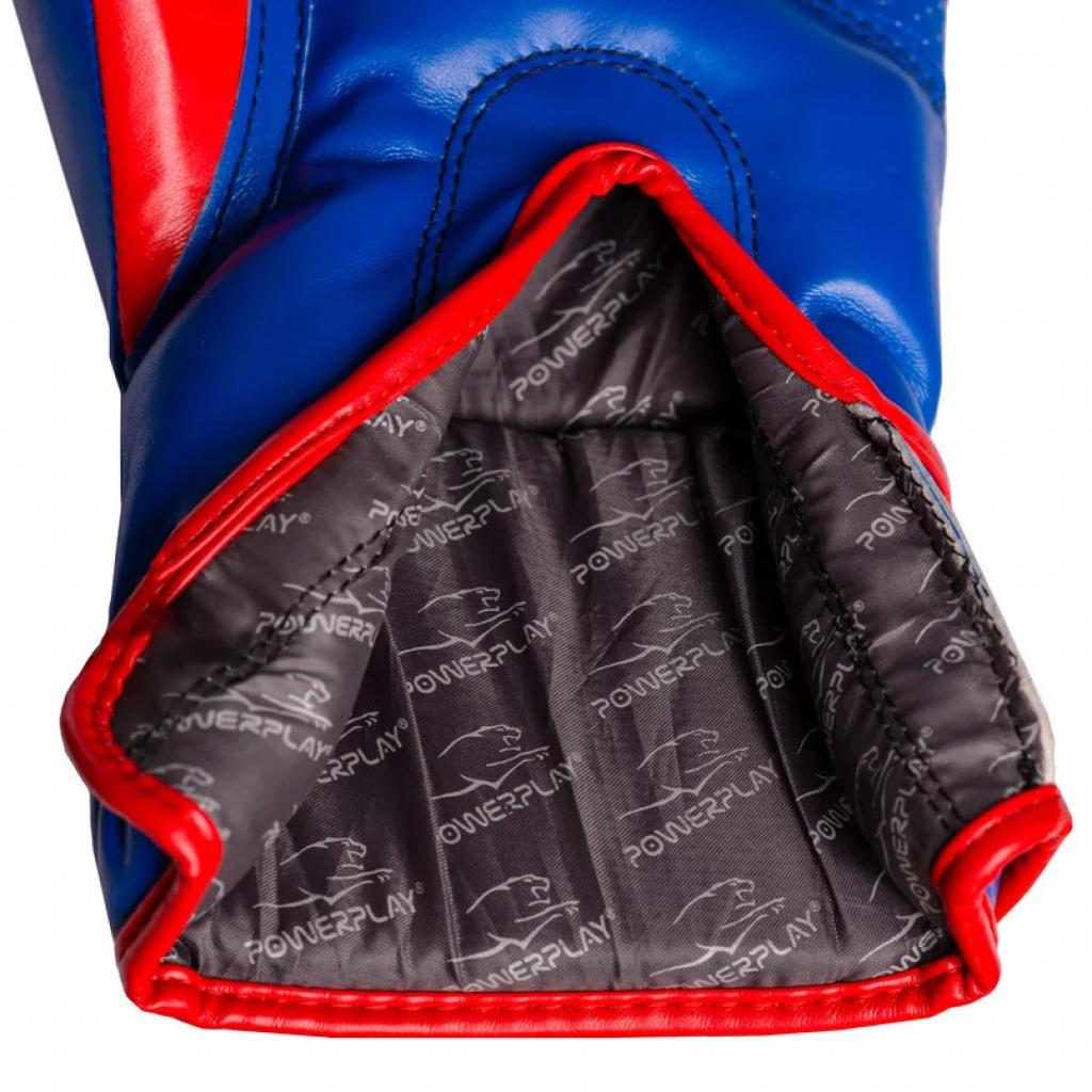 Боксерські рукавички PowerPlay 3018 16oz Blue (PP_3018_16oz_Blue) - зображення 5