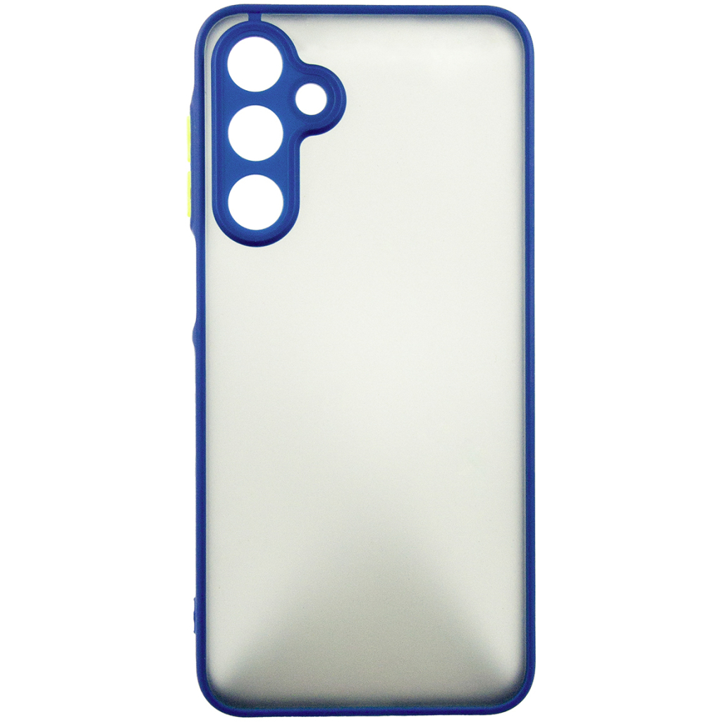 Чохол до мобільного телефона Dengos Samsung Galaxy A16 Matte + glass 2pcs (Blue) (DG-CTG2P-03) - зображення 2