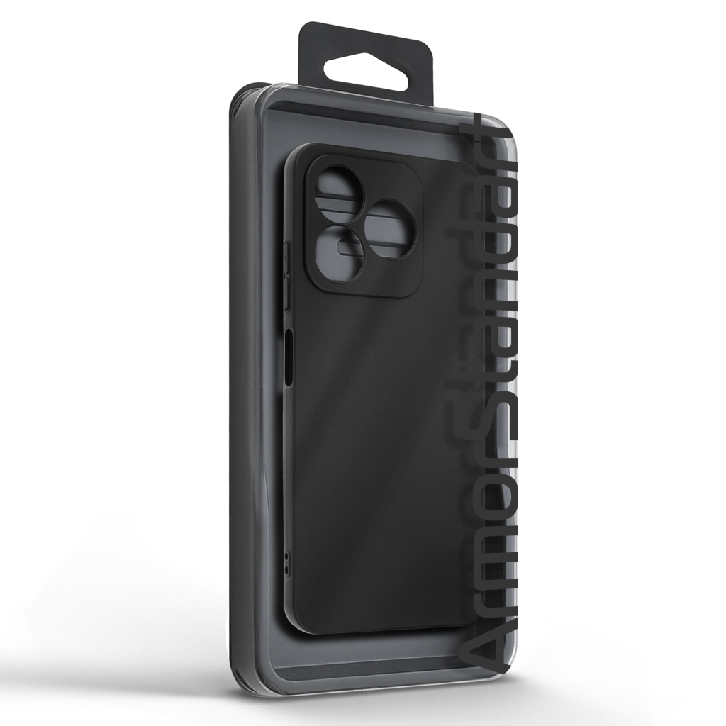 Чохол до мобільного телефона Armorstandart Matte Slim Fit ZTE Nubia V60 Camera cover Black (ARM78949) - зображення 5
