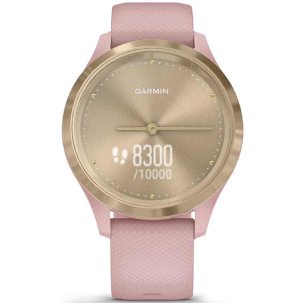 Смарт-годинник Garmin vivomove 3S, Light Gold, Dust Rose, Silicone (010-02238-21) - зображення 2