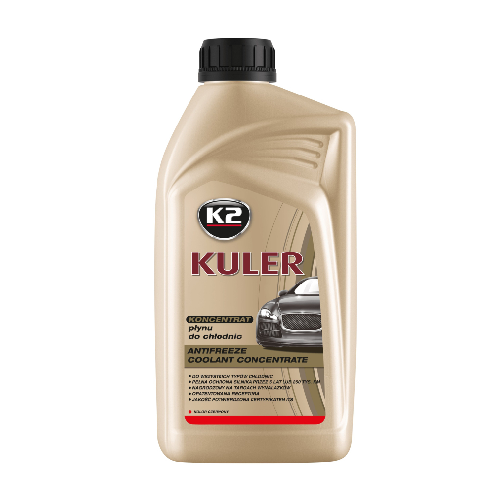 Антифриз K2 KULER KONC. 1л RED (T211C) - зображення 5