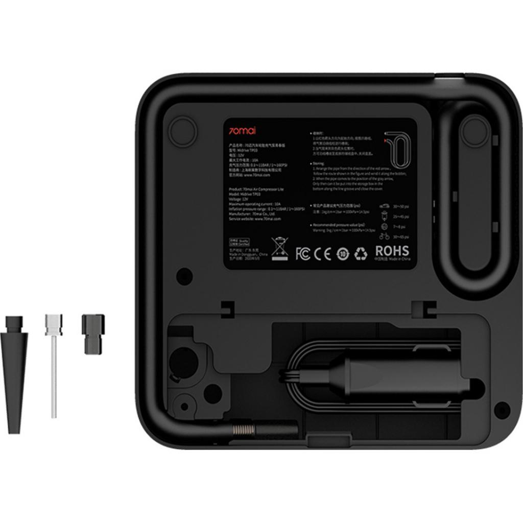 Автомобільний компресор Xiaomi 70Mai Air Compressor Lite (TP03) - зображення 5