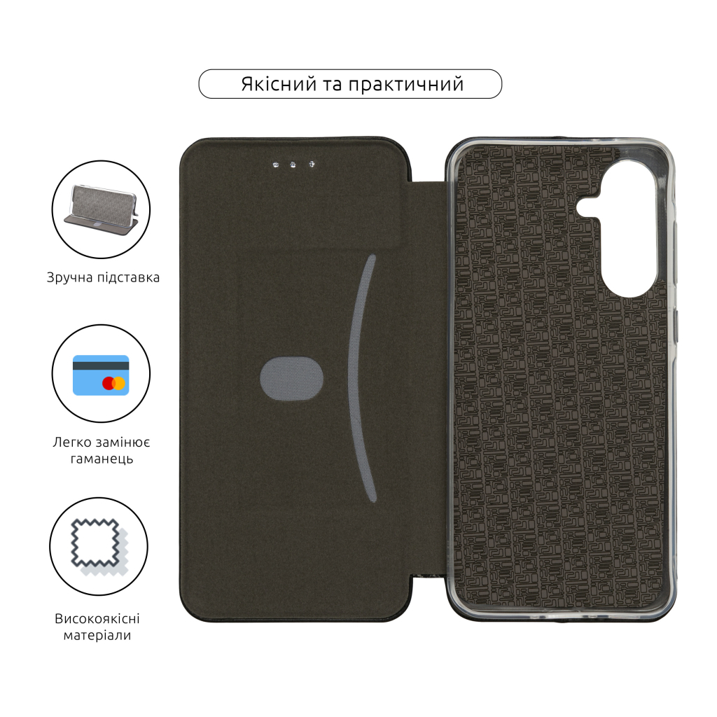 Чохол до мобільного телефона Armorstandart G-Case Samsung A56 5G Black (ARM83058) - зображення 3